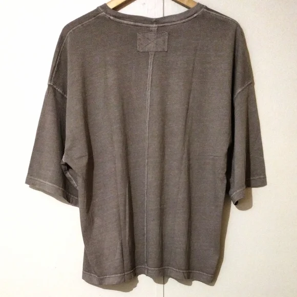 **NWOTS** FP X We The Free Perfect Oversized Tee In Dusted Cocoa. Size M. - Picture 7 of 10